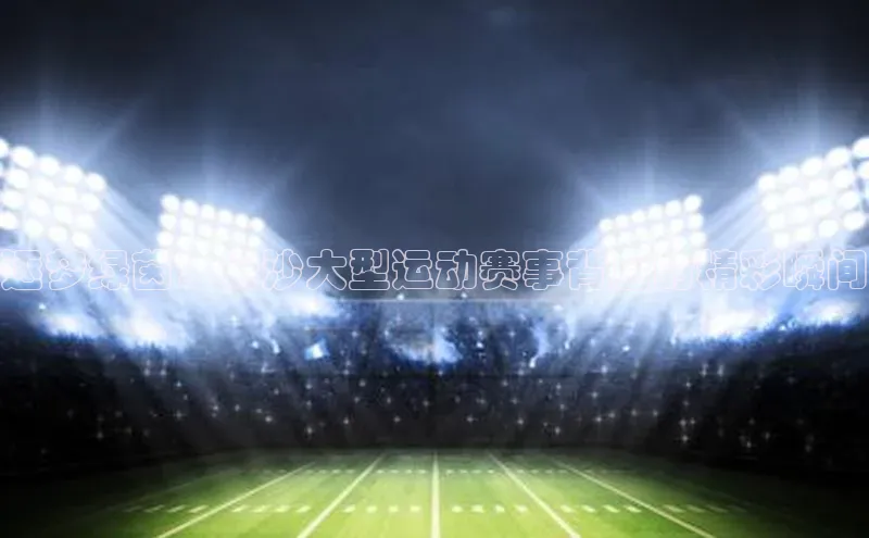 凯发平台k8普信公司逐梦绿茵：长沙大型运动赛事背后的精彩瞬间
